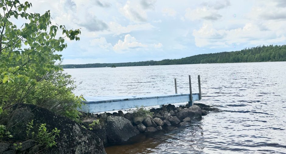 Accès au plan d'eau