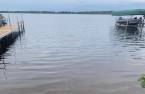 Accès au plan d'eau
