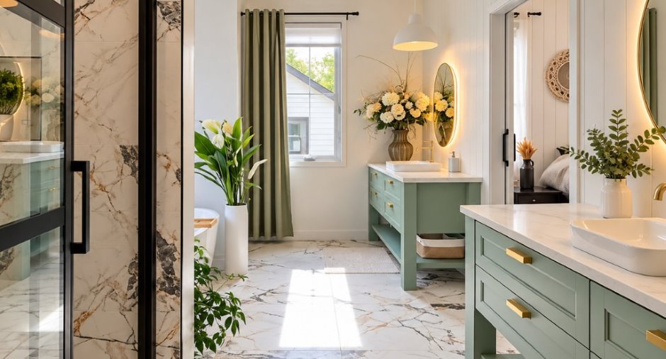 Ensuite bathroom