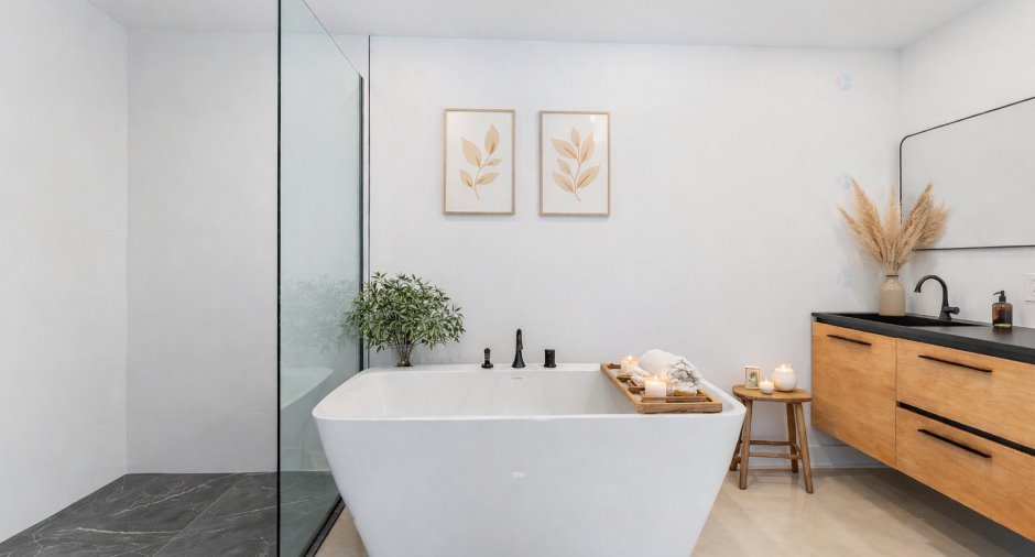 Salle de bains attenante à la CCP