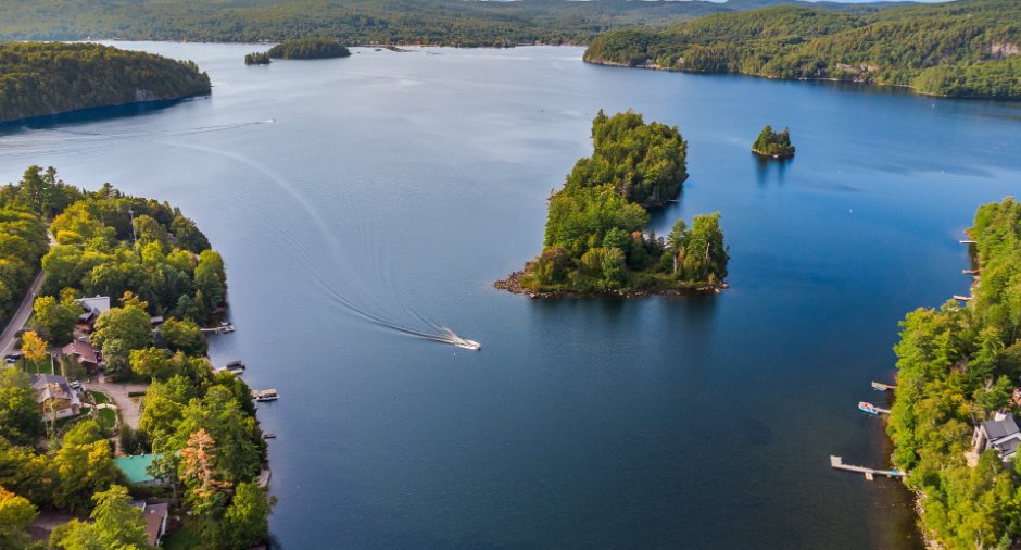 Vue sur l'eau