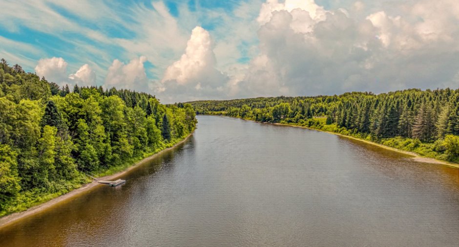 Vue sur l'eau