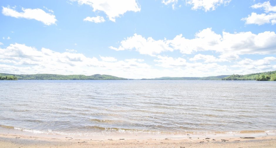 Accès au plan d'eau
