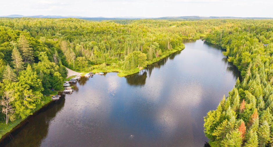 Vue sur l'eau