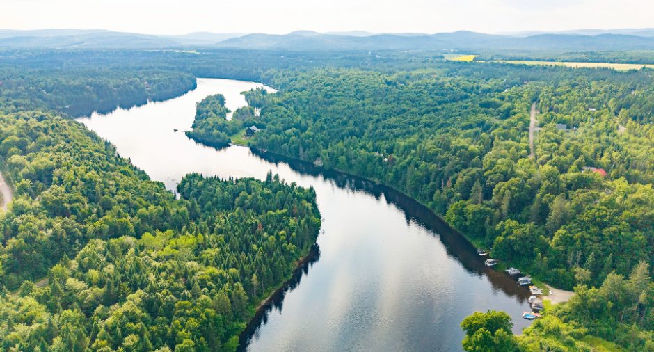 Vue sur l'eau