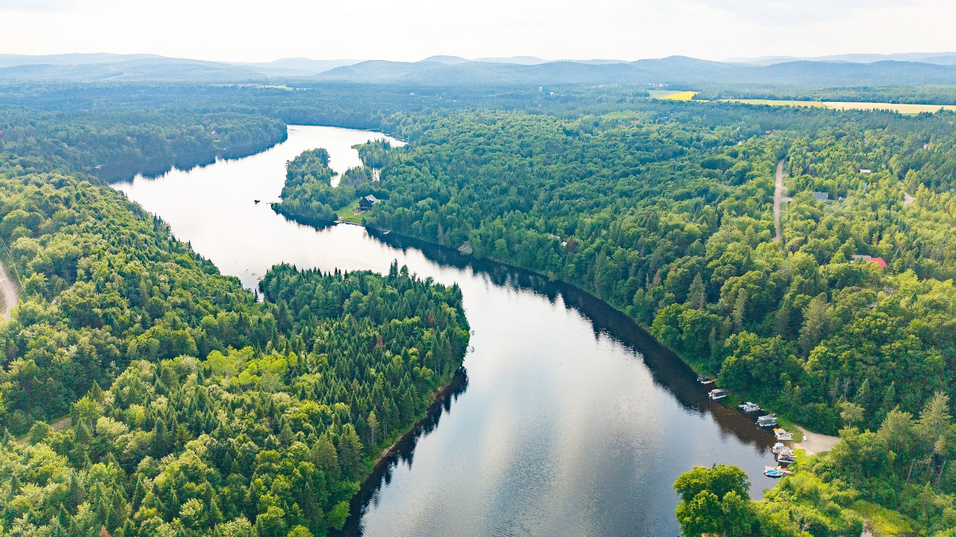Vue sur l'eau