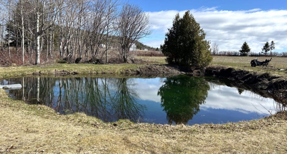 Accès au plan d'eau