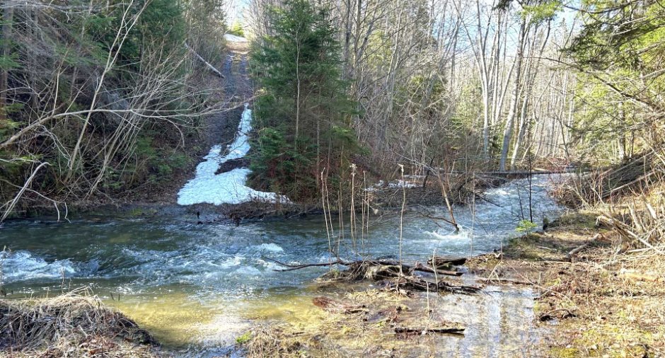Accès au plan d'eau