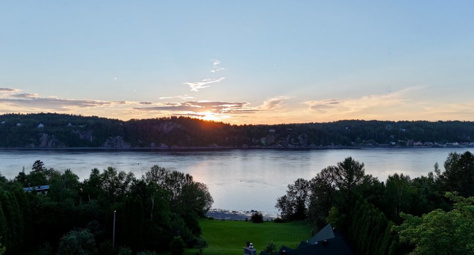 Vue sur l'eau
