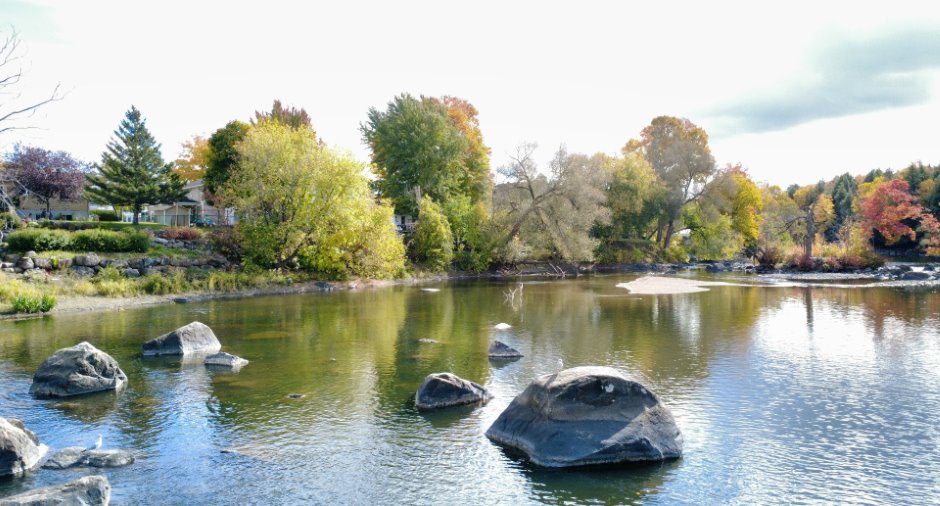 Vue sur l'eau