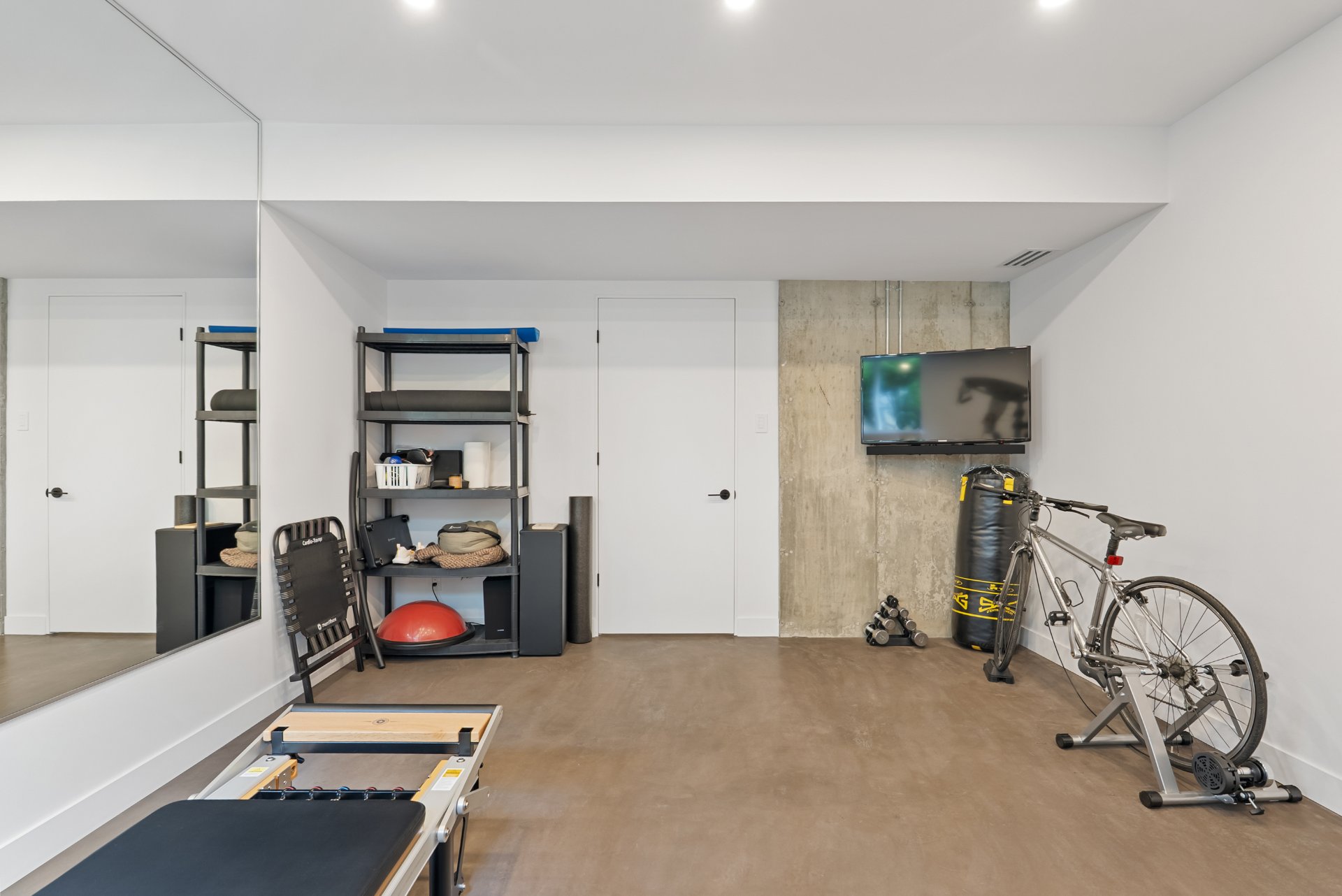 Salle d'exercice