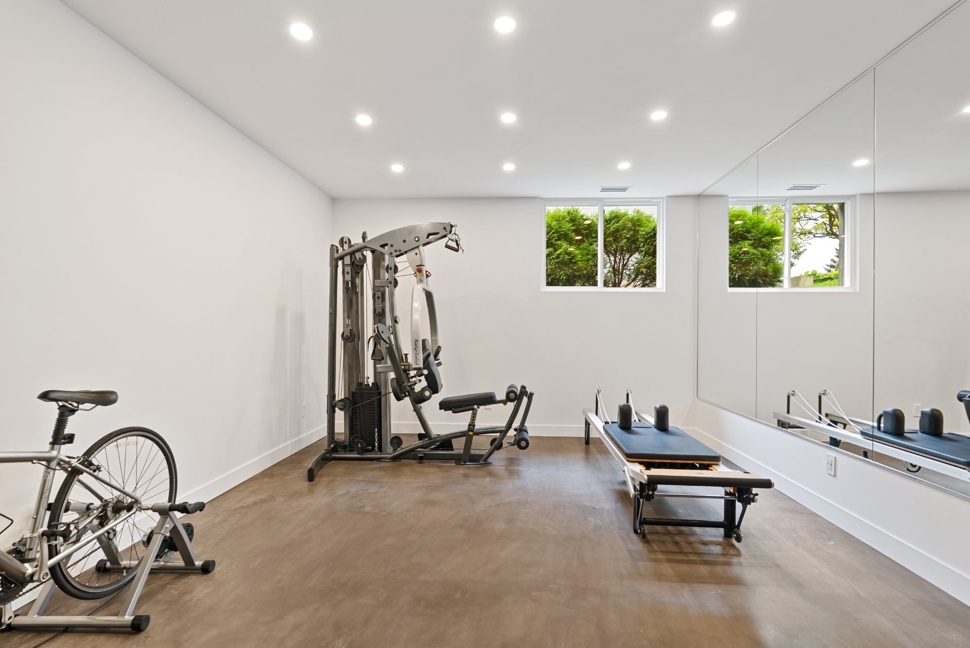 Salle d'exercice