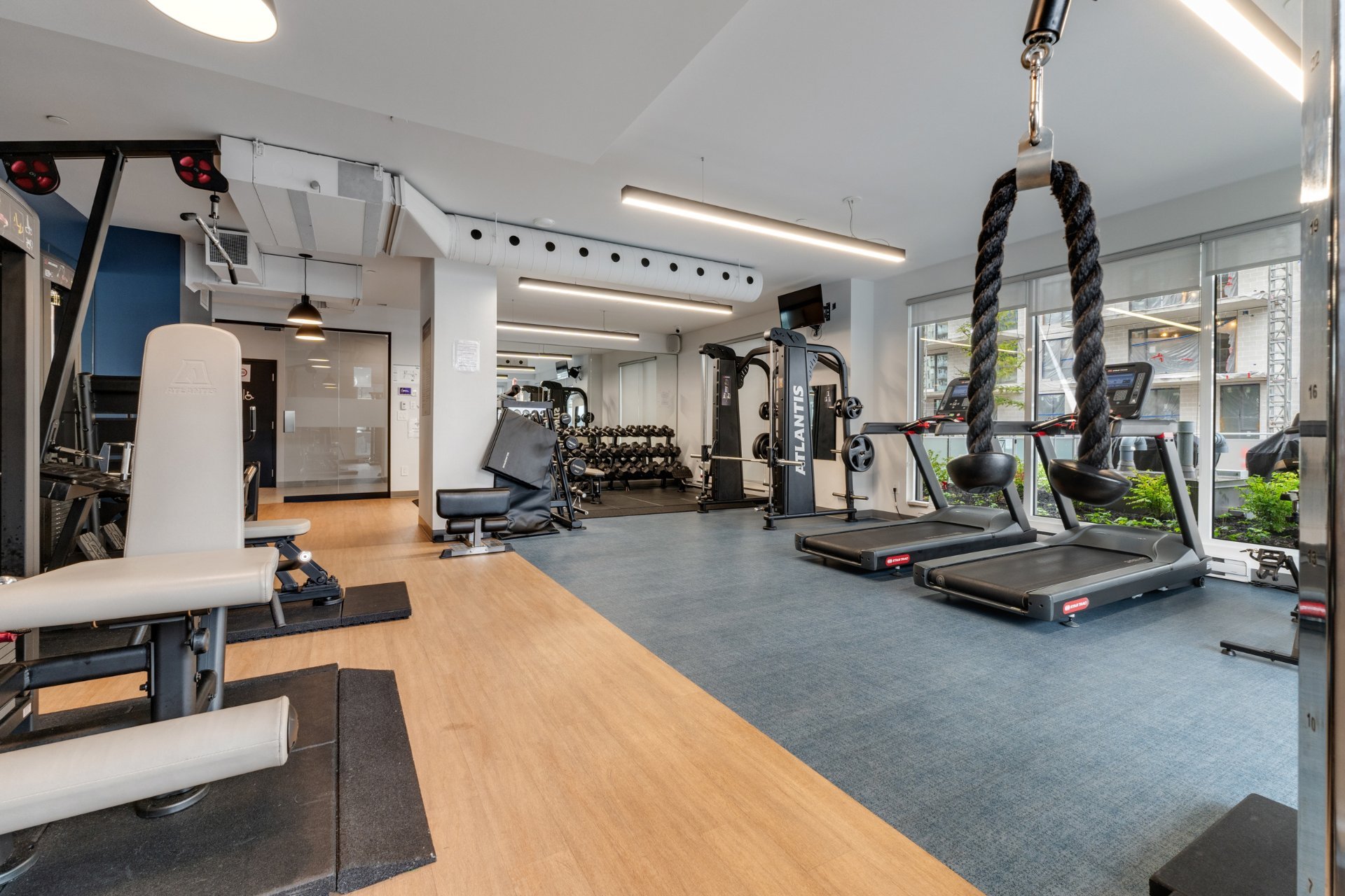Salle d'exercice
