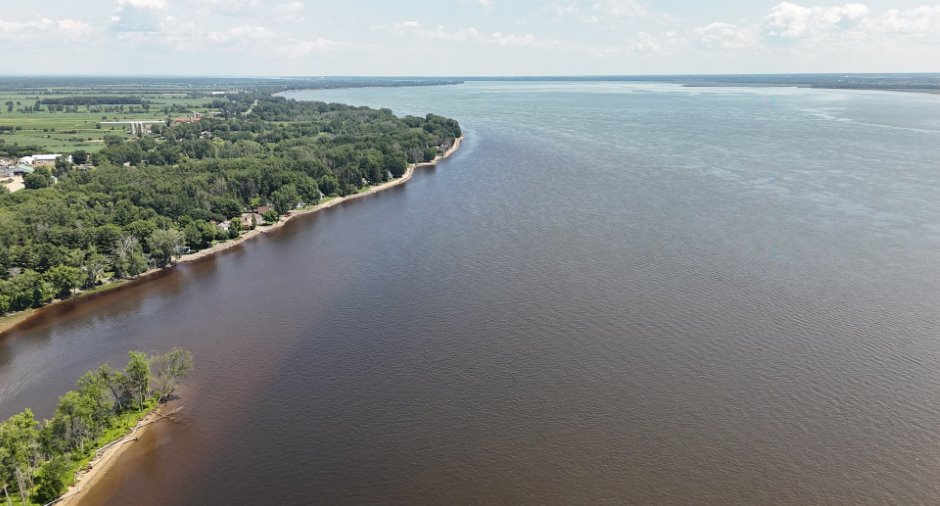 Vue sur l'eau