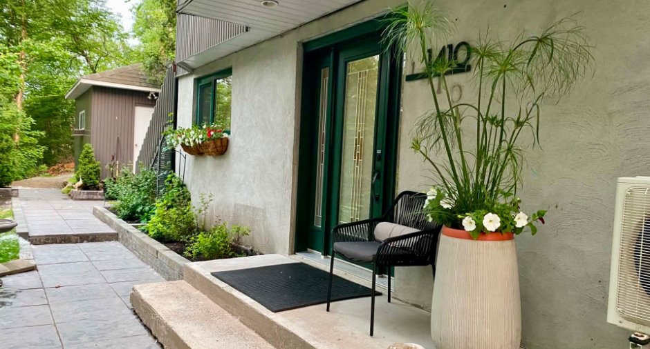 Exterior entrance