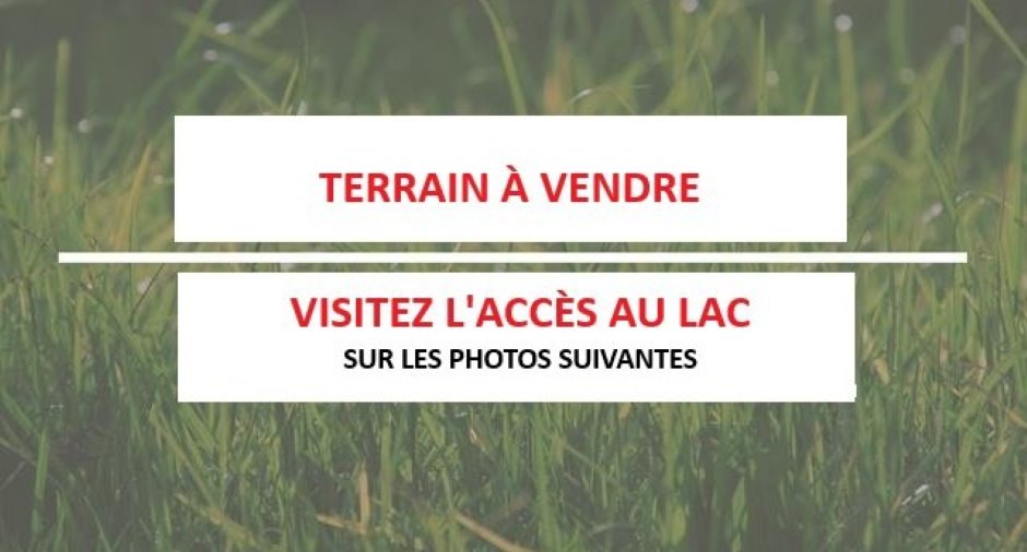 Accès au plan d'eau